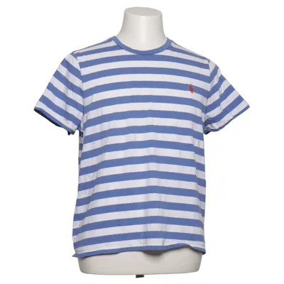 T-shirt (Blue, White) from Polo Ralph Lauren Cotton