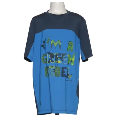 T-shirt (Blå, Flerfärgad) från Vaude Elastan, Polyester