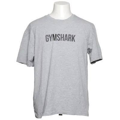 T-shirt (Gris) de Gymshark Coton, Élasthane