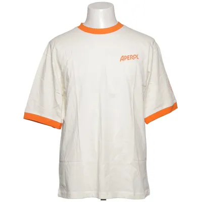 T-shirt (Hvid, Orange) fra Aperol Økologisk bomuld