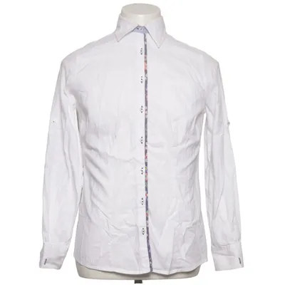 Shirt (White, Blue) from Fior Da Liso