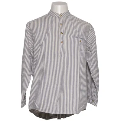 Shirt (Blue, White) from Lee Valley Cotton