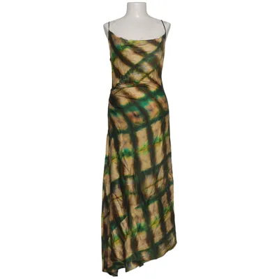 Maxi dress (Green, Brown, Multicolored) from Zara Viscose