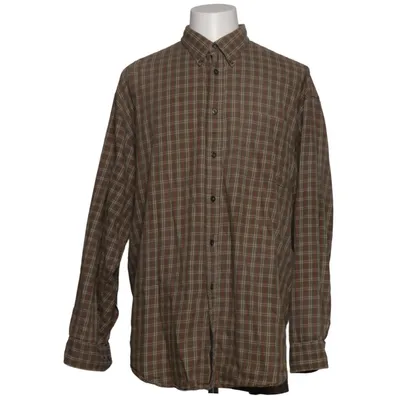 Flannel shirt (Brown, Multicolored) from Gap Cotton