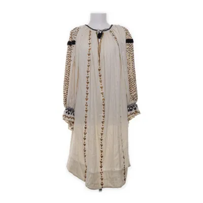 Klänning (Beige, Flerfärgad) från Isabel Marant Bomull, Metallfiber, Viskos