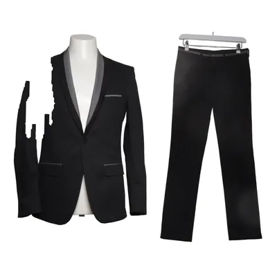 Pak (Zwart) van Zara Man Katoen, Polyester
