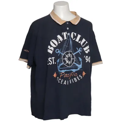 Pikétröja (Blå, Beige, Flerfärgad) från Identic More Bomull