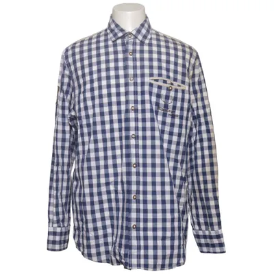 Chemise (Bleu, Blanc) de Landhaus Coton