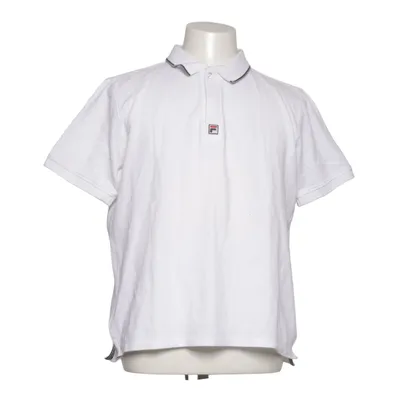 Polo (Blanc) de White Line Fila Coton