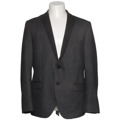 Blazer (Gray) from Benvenuto. Acetate, Cotton, Elastane, Polyester, Viscose