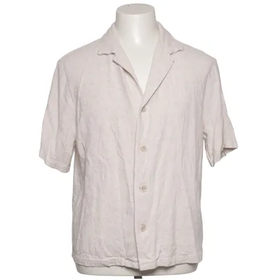 Chemise à manches courtes (Beige) de Dan Fox Apparel Lin, Viscose