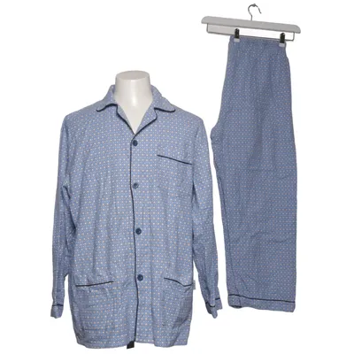 Pyjamas (Blå, Flerfärgad) från Global Bomull