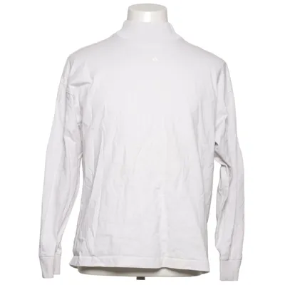 Langærmet t-shirt (Hvid, Sort) fra Adidas Bomuld