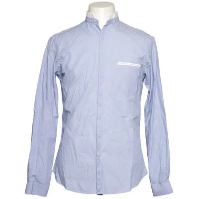 Shirt (Blauw, Wit) van Gardo Collection Katoen