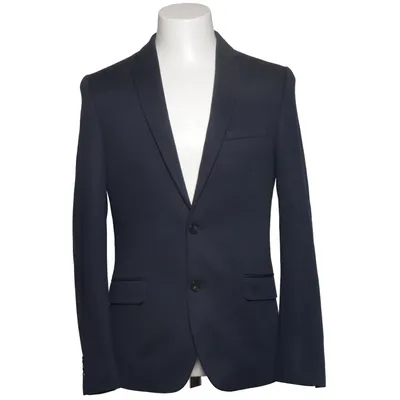 Kavaj (Blå) från Burton Menswear Bomull, Polyester