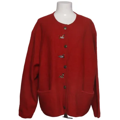 Cardigan (Red) from Ann Llewellyn Wool