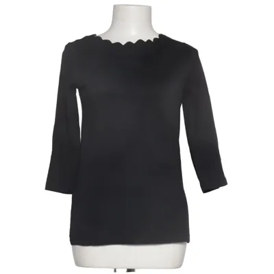 T-shirt à manches longues (Noir) de Essentials Coton biologique