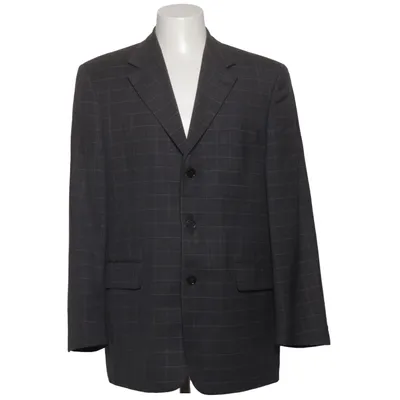 Blazer (Gray) from Edler von F. Polyamide, Silk, Viscose, Wool