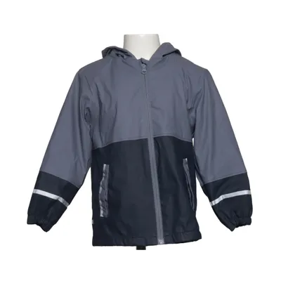 Regnjacka (Grå, Blå) från Lupilu Polyester, Polyuretan
