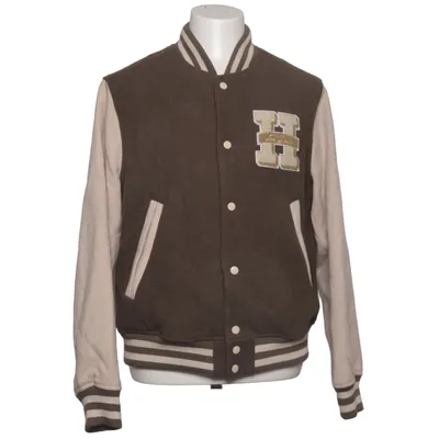 Collegejakke (Brun, Beige) fra Les Deux Genanvendt polyester, Uld
