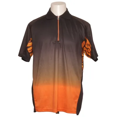 Cykeltrøje (Sort, Orange) fra Unicorn Polyester