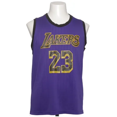 Baskettrøje (Lilla, Gul, Sort) fra Starter Polyester