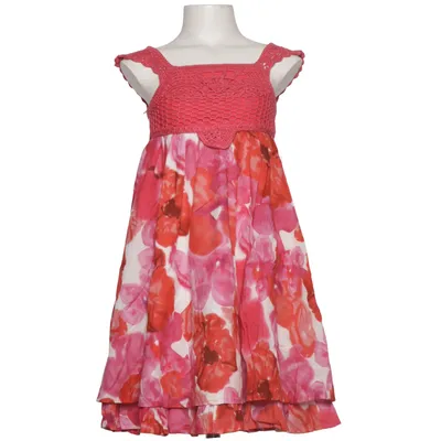 Dress (Pink, Red, White) from Pampolina Cotton, Elastane, Viscose