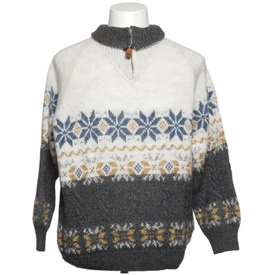 Sweater (Gray, Blue, White, Yellow) from Gianni M Acrylic, Wool