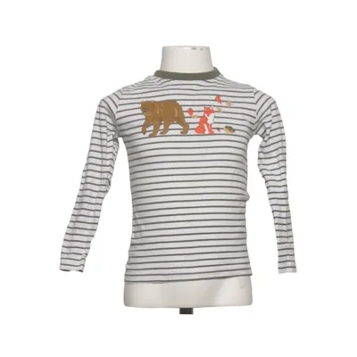 Langærmet t-shirt (Hvid, Grøn, Flerfarvet) fra Pusblu Bomuld