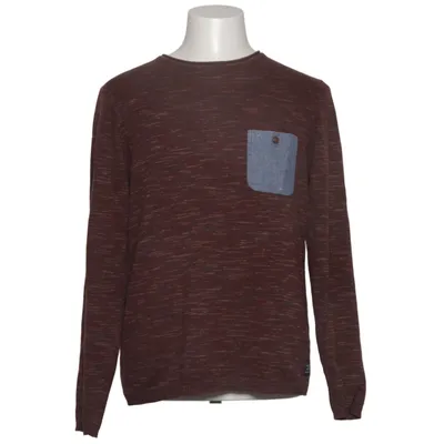 Sweater (Brown, Blue) from Blend Global Jeansmaker Acrylic, Cotton