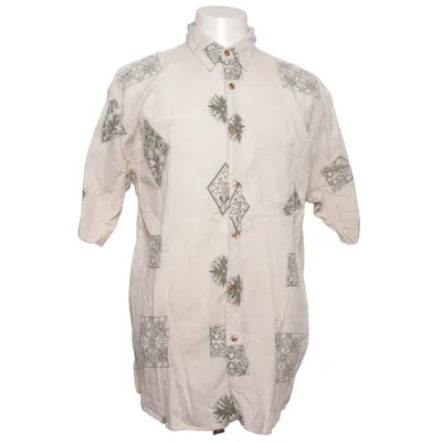 Chemise à manches courtes (Beige, Vert) de Jinglers Coton