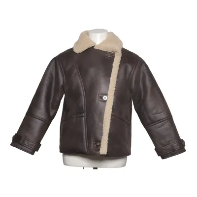 Shearling jacket (Brown, Beige) from Calliope Polyester