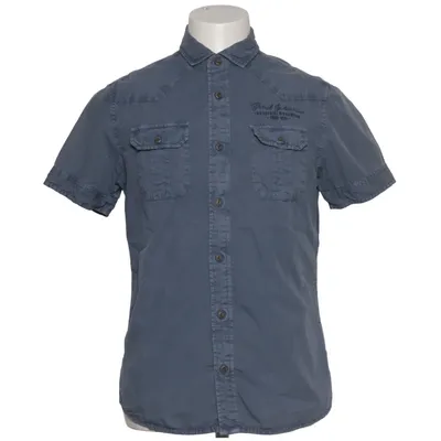 Short sleeve shirt (Blue) from Petrol Industries Cotton
