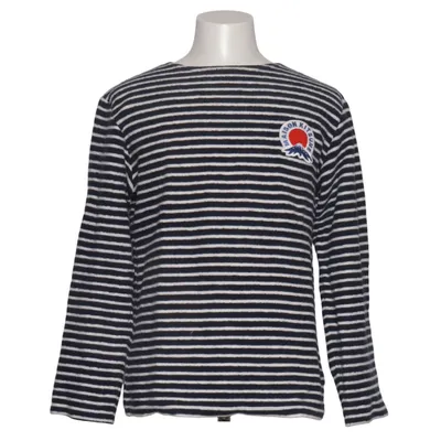 Langærmet t-shirt (Blå, Hvid) fra Maison Kitsuné Bomuld