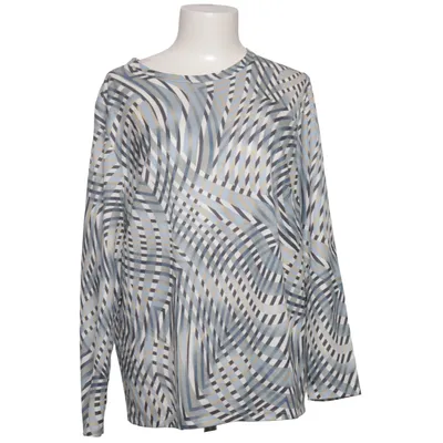 Långärmad t-shirt (Blå, Flerfärgad) från Finn Karelia Polyester, Ull