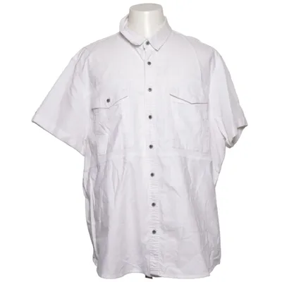Short sleeve shirt (White) from URBNDIST Cotton