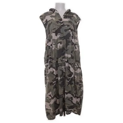 Huvklänning (Grön, Flerfärgad) från New Collection Bomull