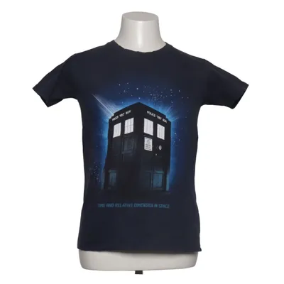 T-shirt (Blå, Flerfarvet) fra Doctor WHO Bomuld