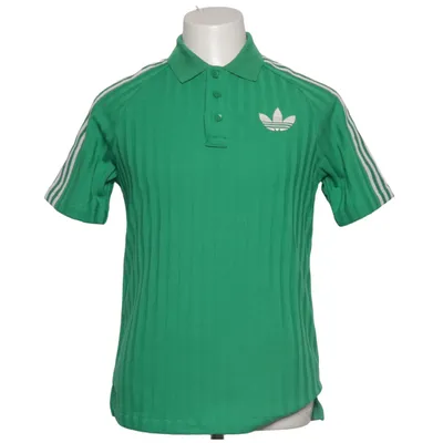 Polo shirt (Green, White) from Adidas Originals Polyester