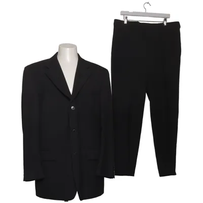 Suit (Black) from Mario Barutti Viscose, Wool