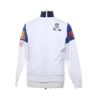 Trainingsjacke (Weiß, Blau, Rot) von Polo Ralph Lauren Baumwolle, Elasthan, Polyester