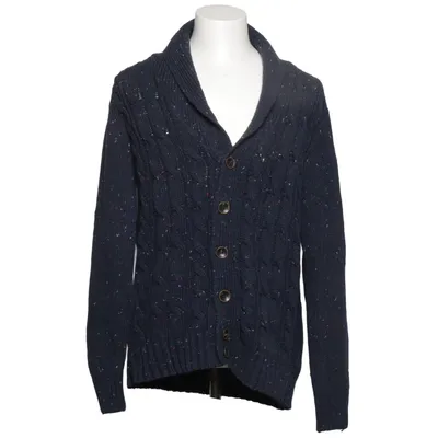 Cardigan (Blue) from Tom Tailor Denim Acrylic, Cotton