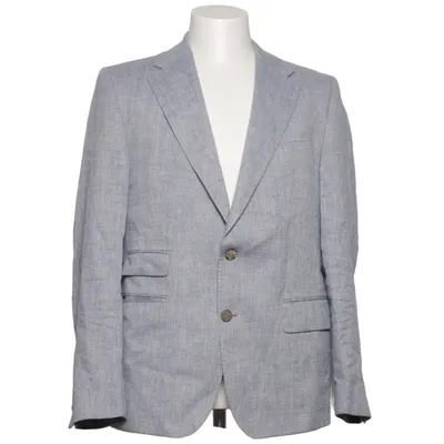 Blazer (Blue) from Digel Linen, Polyester, Viscose, Wool