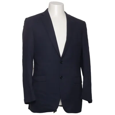 Blazer (Blue) from Canali Cupro, Wool