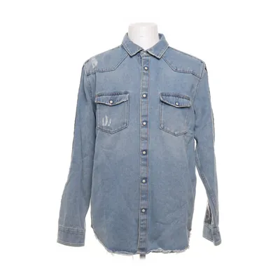 Jeansskjorta (Blå) från Zara Man Bomull, Polyester, Viskos