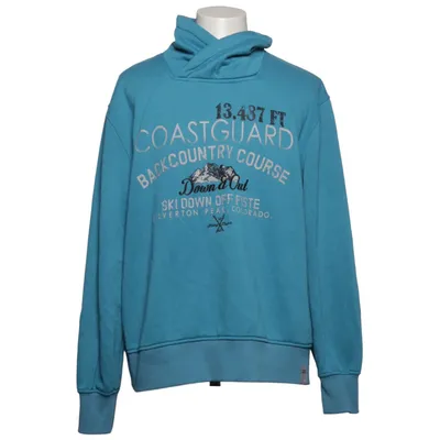 Hoodie (Turquoise) from Coast Guard Cotton, Polyester