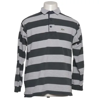 Maillot de rugby (Gris, Noir) de Lacoste Coton
