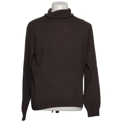 Turtleneck (Brown) from Tom Rusborg Cashmere, Merino wool