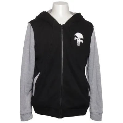 Sweat à capuche (Noir, Gris) de Hequ Élasthane, Polyester