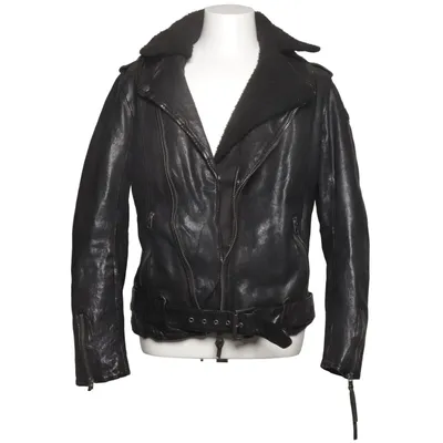 Bikerjakke (Sort) fra Tigha Bomuld, Polyester